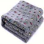 Pet Blanket Coral Velvet Flannel Dog Cat Quilt Dog Bed Mat Dog Blanket Lootquake LLC