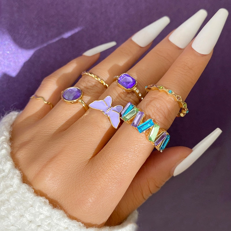 Boho Ring Set - SJB-DIAMOND ELITES