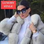 New Luxury Polarized Elegant Sunglasses for Women and Lady Luxury Designer Fashion  Cat Eye Style Oversized Sunglasses Gradient Sunglasses With UV400 Protection - SJB-DIAMOND ELITES