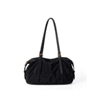 Summer contrasting shoulder bag women, versatile commuter large capacity Boston bag, top handle purse, hobo shoulder purse