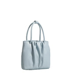 Square pleated versatile bag, bag women's fashion women's tote bag, portable casual shoulder bag