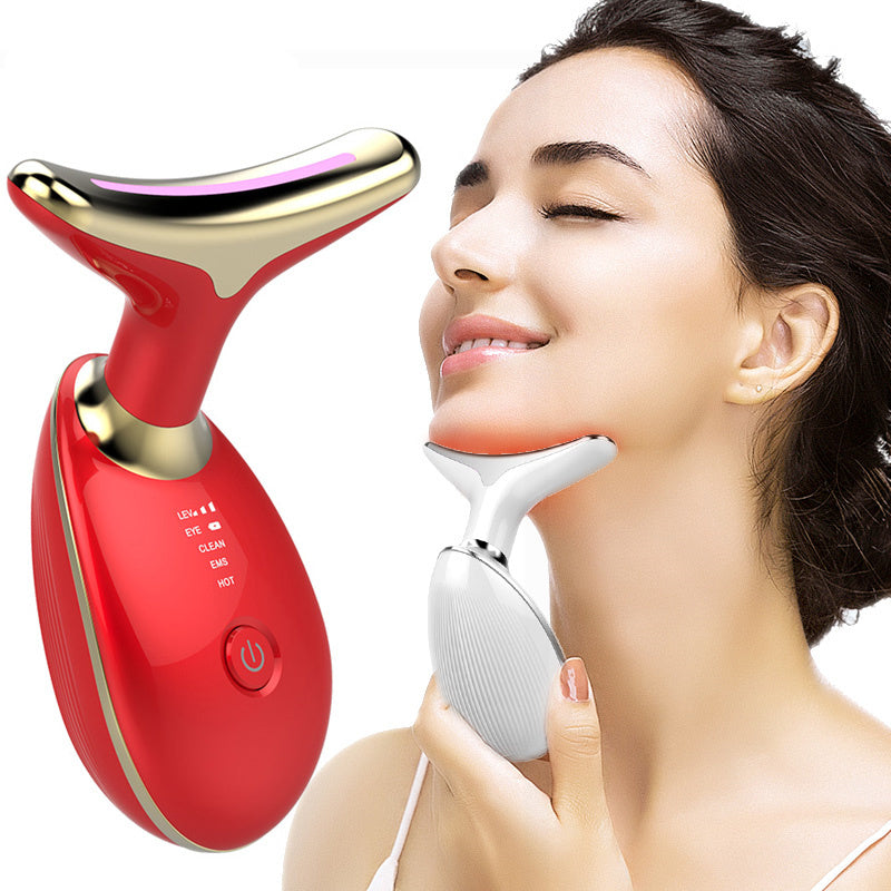 Massager Electric Microcurrent LED Photon Face Beauty Device