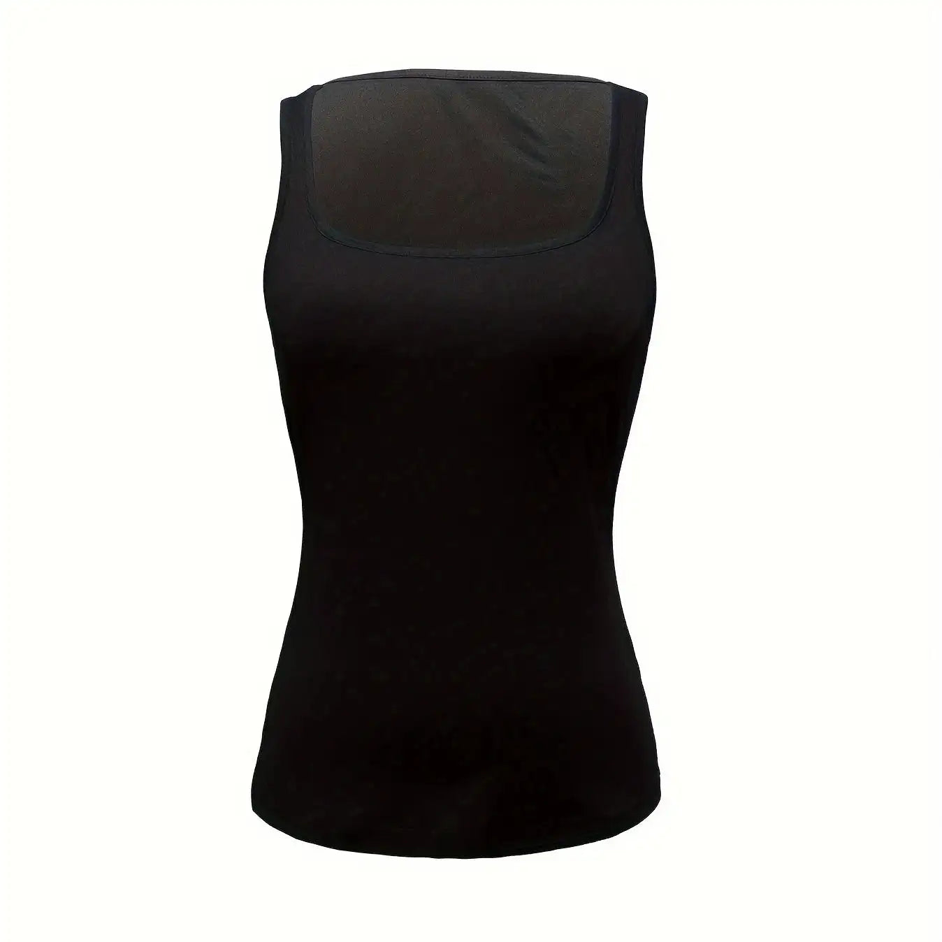 Women's New Solid Color Sweetheart Sleeveless Vest Slim Fit Top - SJB-DIAMOND ELITES