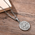 Vnox Layered Necklaces for Men Pi-Mart