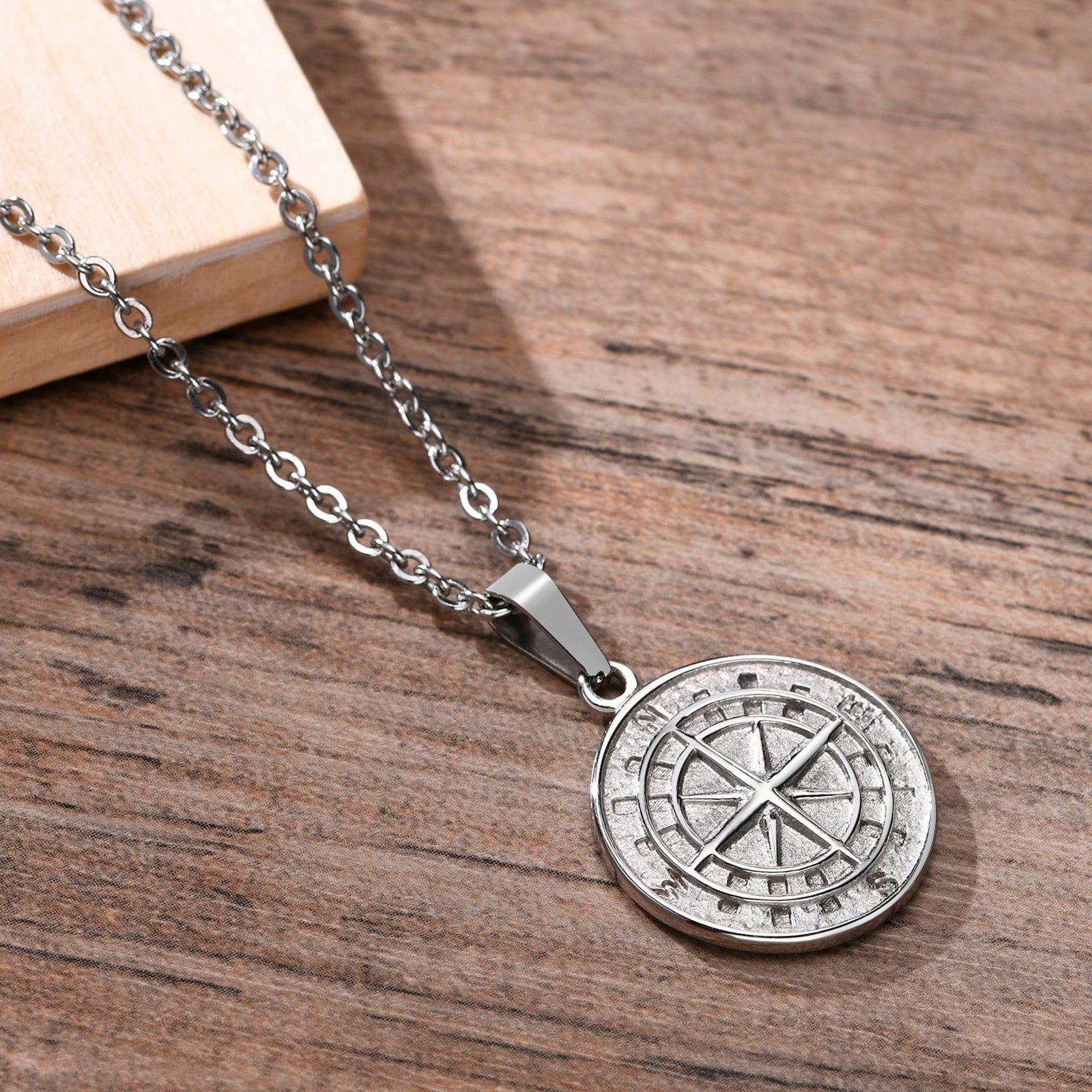 Vnox Layered Necklaces for Men Pi-Mart