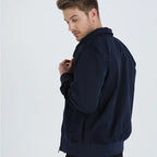 European Stand Collar Fashion Slim Casual Coat Jacket Men