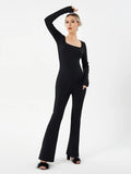 Women's Loose Casual High Stretch Jumpsuit - SJB-DIAMOND ELITES