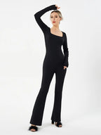 Women's Loose Casual High Stretch Jumpsuit - SJB-DIAMOND ELITES