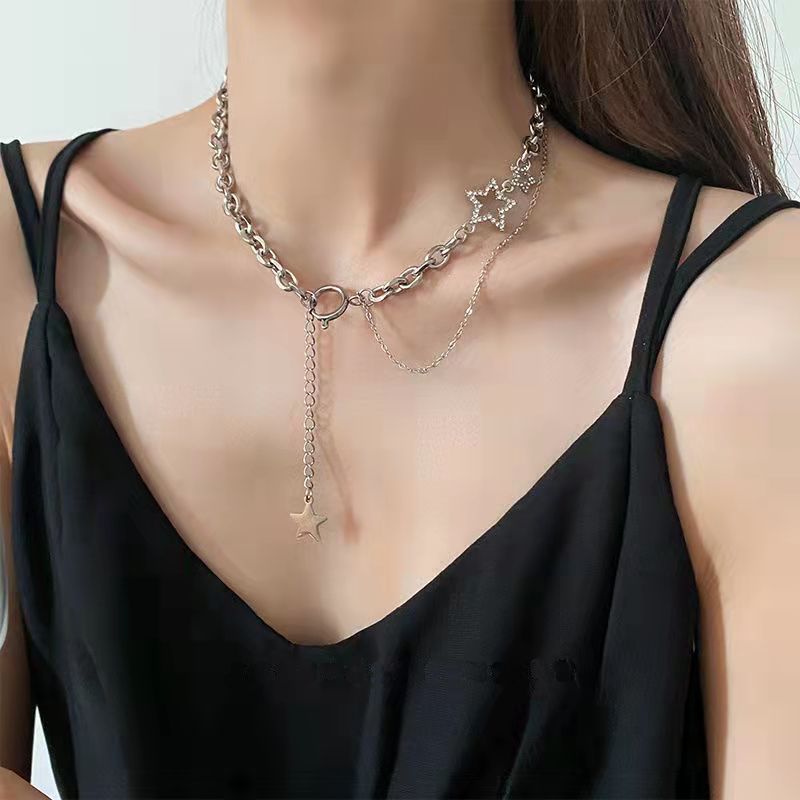 Star Charms Necklace - SJB-DIAMOND ELITES