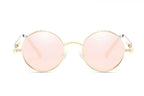 Luxury Popular Retro  Gothic Steampunk Polarized Men and  Women Brand Designer Vintage Round High Quality Metal Frame Sunglasses With UV400 Protection - SJB-DIAMOND ELITES