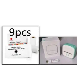 Portable Mini Printer for Students and Hobbyists, Bluetooth Thermal Label Printer - SJB-DIAMOND ELITES