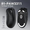 ATTACK SHARK R1 PRO 59g SUPERLIGHT Mouse, PixArt PAW3311 Gaming Sensor, BT/2.4G Wireless/Wired Gaming Mouse, 6 Adjustable Up To 18000, 65 Hrs Battery, Office Mice For Win11/Xbox/PS/Mac (()Black ) Lootquake LLC