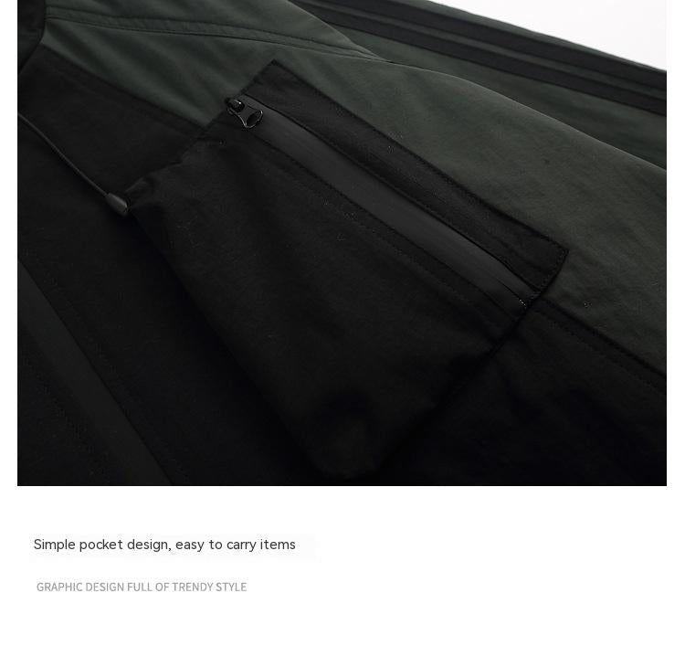 Outdoor Jacket Coat Men's Niche Hooded Jacket