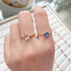 Women's Simple Retro Snowflake Ring Pi-Mart