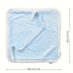 Ultra-Soft Velvet Fleece Youngsters Swaddle Blanket - Tear-Resistant, All-Season Comfort for Youngsters & Youngsters - Cozy Solid Color Bedding Set Lootquake LLC