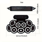 NNETM Electronic Drum Set with 9 Pads & Speakers Lootquake LLC
