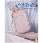 Zip Around Wristlet Wallet for Women, Headphone Cable Storage Bag, Travel Cable Storage Bag, Portable Wire Storage Bag - SJB-DIAMOND ELITES