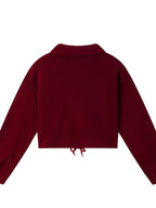 Quarter Zip Sweatshirt and Pants Set THRIXINE