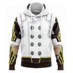 Men's And Women's Fashion Digital Print Hooded Sweatshirt Pi-Mart