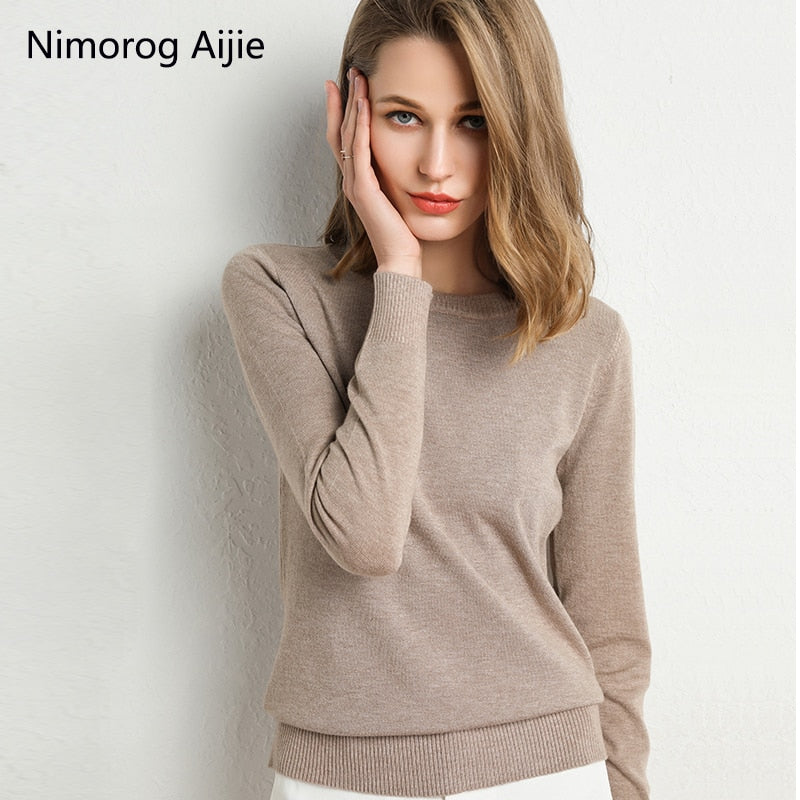 Knitted Pullover Women Sweater Pi-Mart
