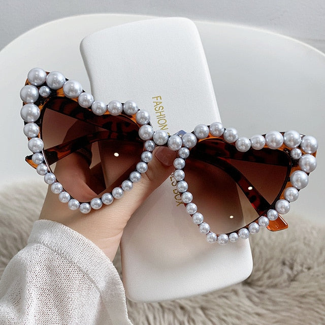 Cat Eye Heart Fashion Sunglasses - SJB-DIAMOND ELITES