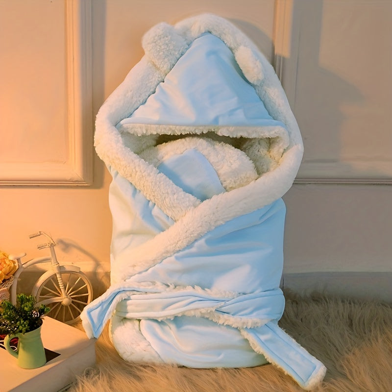 Ultra-Soft Velvet Fleece Youngsters Swaddle Blanket - Tear-Resistant, All-Season Comfort for Youngsters & Youngsters - Cozy Solid Color Bedding Set Lootquake LLC