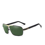 Luxury Men Business Classic Sunglasses High Quality Metal Frame and Polarized Glasses on Sunglasses With UV400 Protection - SJB-DIAMOND ELITES
