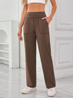 Lovelet High Waist Active Pants with Pockets