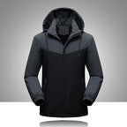 Men Stitching Trendy Elastic Casual Jacket