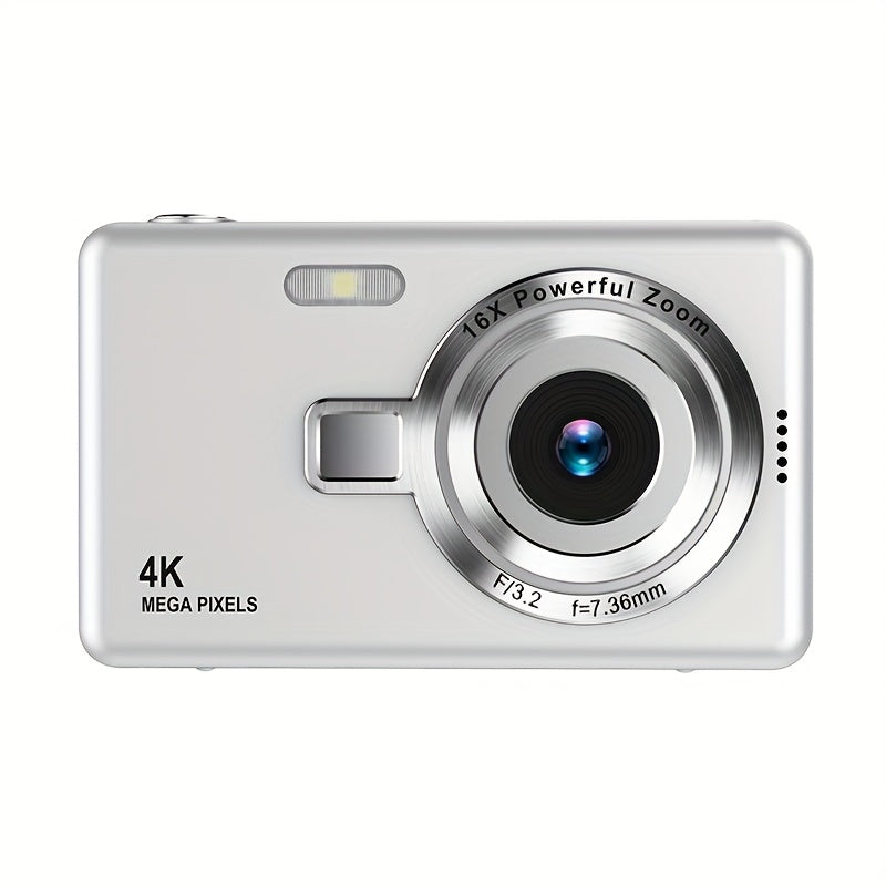 High-Definition Digital Camera with Automatic Focus And Simple Operation, Capable of Taking Photos And Recording Videos. A Surprise Gift for Beginners CCD Card Machine. Choose to Include a 32G Memory Card for Direct Storage A Lootquake LLC