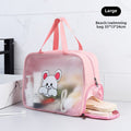 Cosmetics storage bag, wet and dry separation toilet bag, fitness transparent waterproof cosmetic bag, transparent makeup purse,Makeup bag with compartments, - SJB-DIAMOND ELITES