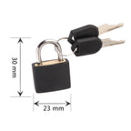 22MM Color Plastic Jacket Shell Padlock Pi-Mart