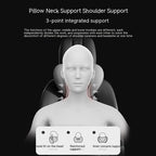Lumbar Support Pillow Neck Pillow Memory Foam Car Cushion