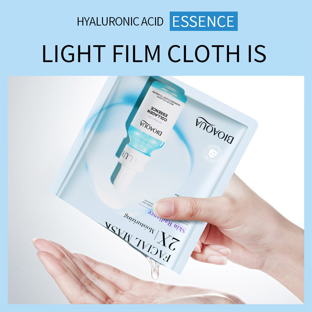 Collagen Face Mask Moisturizing Firming Face Sheet Mask Hyaluronic Acid Facial Masks Beauty Skin Care Gel Skin Care Lootquake LLC