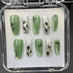 1037- Handmade press on nails fake nails removable