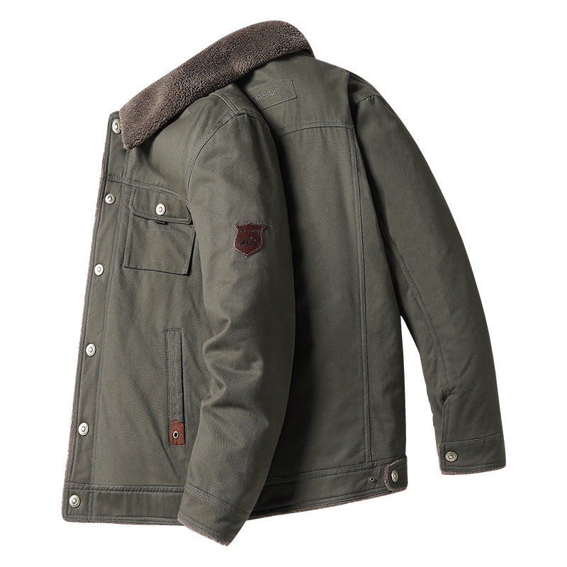 New Flying Casual Top Fashion Versatile Workwear Coat Male Pi-Mart