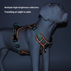 Dog Chest And Back Reflective Commuter Hand Holding Rope Pi-Mart