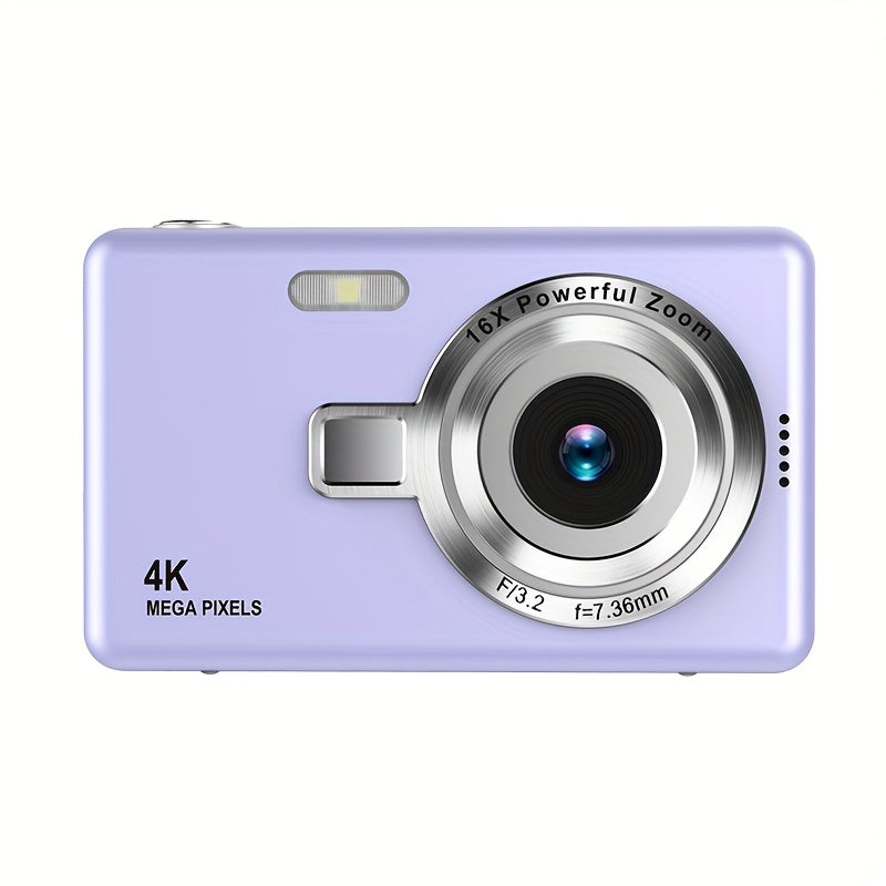 High-Definition Digital Camera with Automatic Focus And Simple Operation, Capable of Taking Photos And Recording Videos. A Surprise Gift for Beginners CCD Card Machine. Choose to Include a 32G Memory Card for Direct Storage A Lootquake LLC