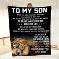 1pc Gift For Son Blanket Birthday Gifts For Son Graduation Gifts For Son Son Gifts From Mother For His Birthday To My Son Best Gift Ideas For Son Lootquake LLC