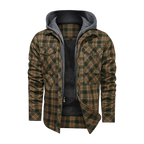 Men Warm Jacket Fleece Thick Autumn Winter Detachable Hoodies Jackets Men Slim Fit Men Clothing