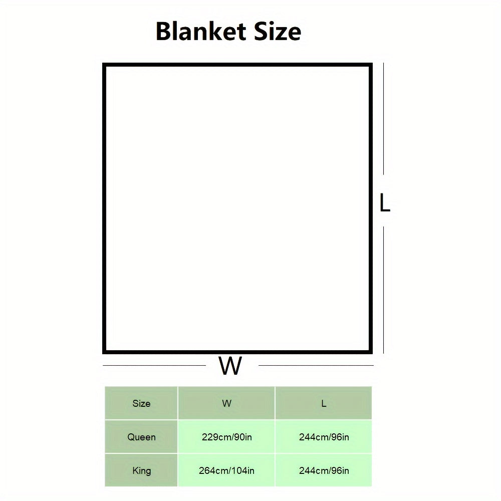 [Fast Arrival] 1pc Ultra-Soft Cloud-Like Cotton Jersey Bed Blanket - Bed Blankets - Plush Quilted Bedspread for Year-Round Comfort, Machine Washable, Soft Coverlet for Cozy Sleeping