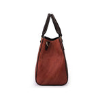 Top Layer Cowhide Retro European And American Fashion Casual Handbag Pi-Mart