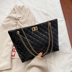 Women's Lingge Shopping Shoulder Bag Small Chains Handbags
