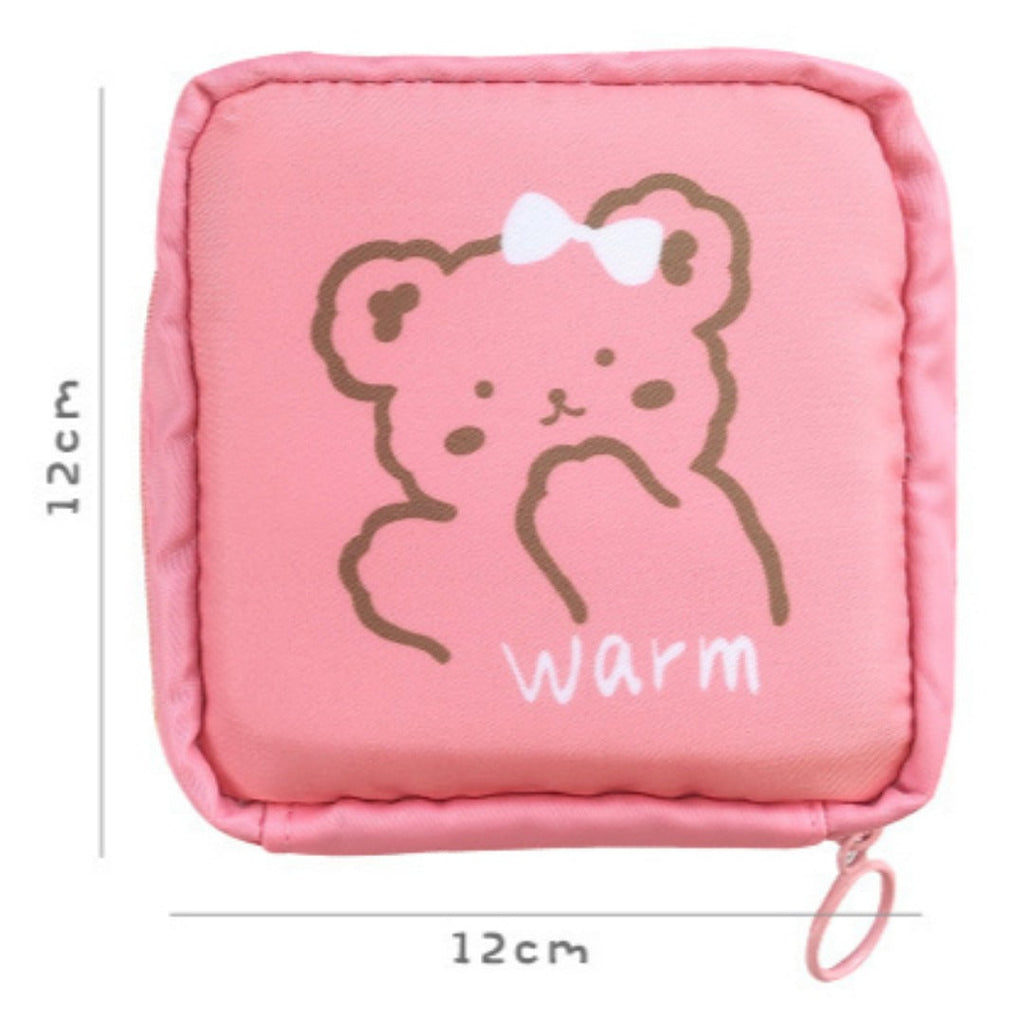 Period Bag for Women, Cute Sanitary Napkin Storage Bag, Portable Period Pouch, Sanitary Pads Bag,Tampons Holder for Purse - SJB-DIAMOND ELITES