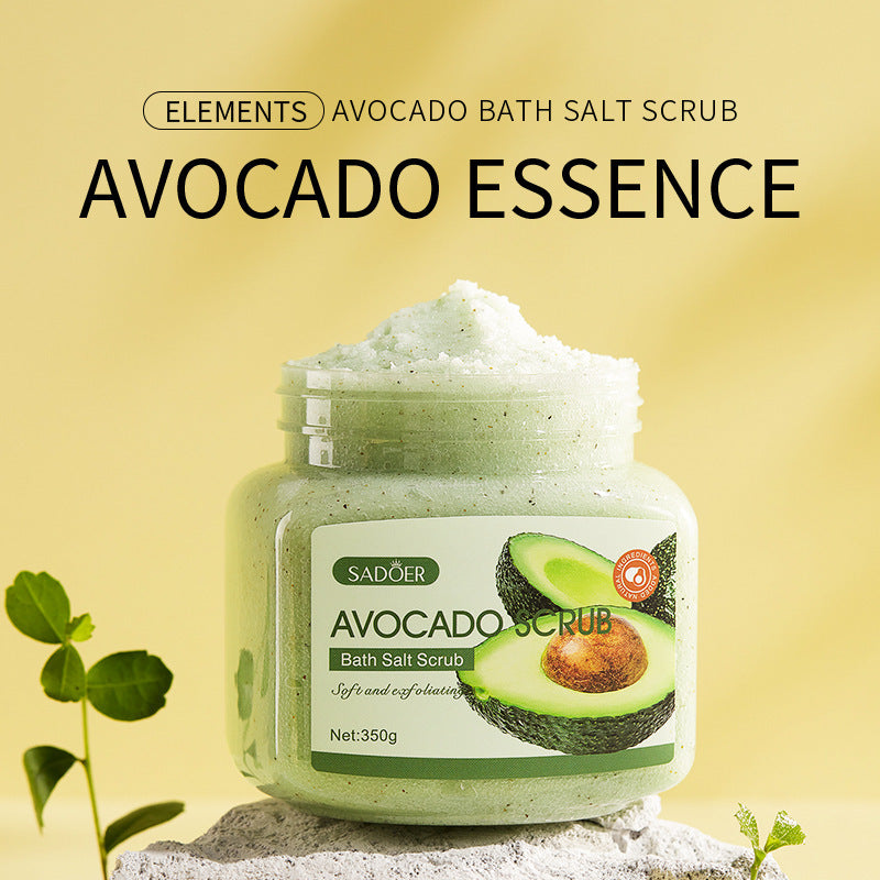 Fruit Bath Salt Scrub Cream Exfoliating Body Care Lootquake LLC