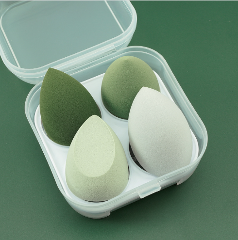 4pcs Makeup Sponge Powder Puff Dry and Wet Combined - SJB-DIAMOND ELITES