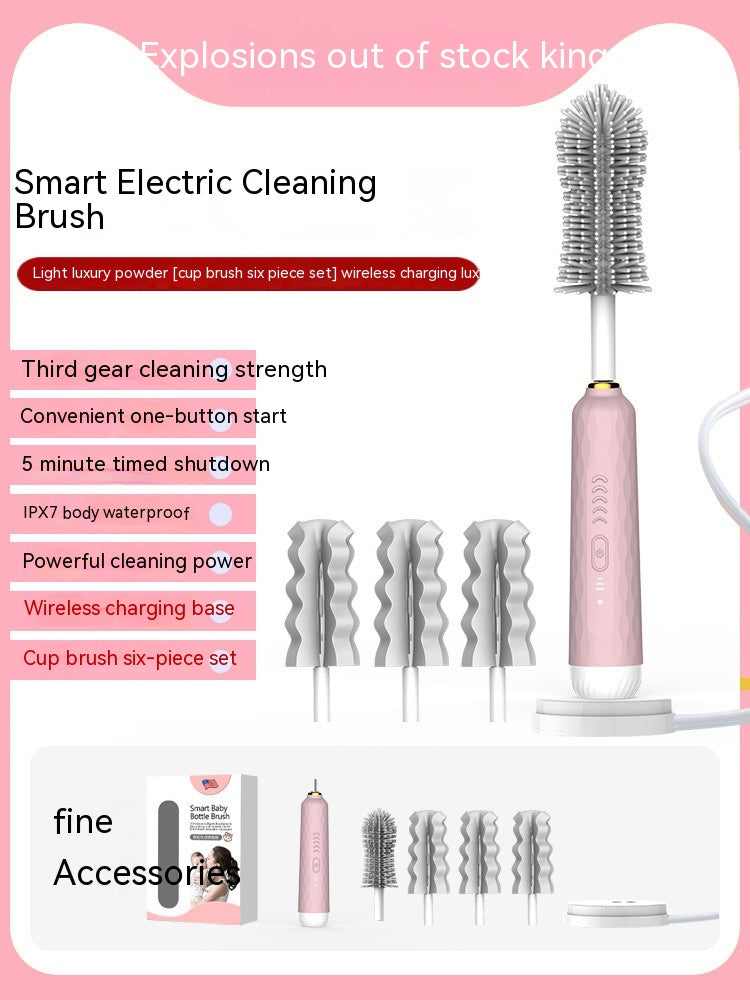 Electric Baby Bottle Brush Sponge Cup Pi-Mart