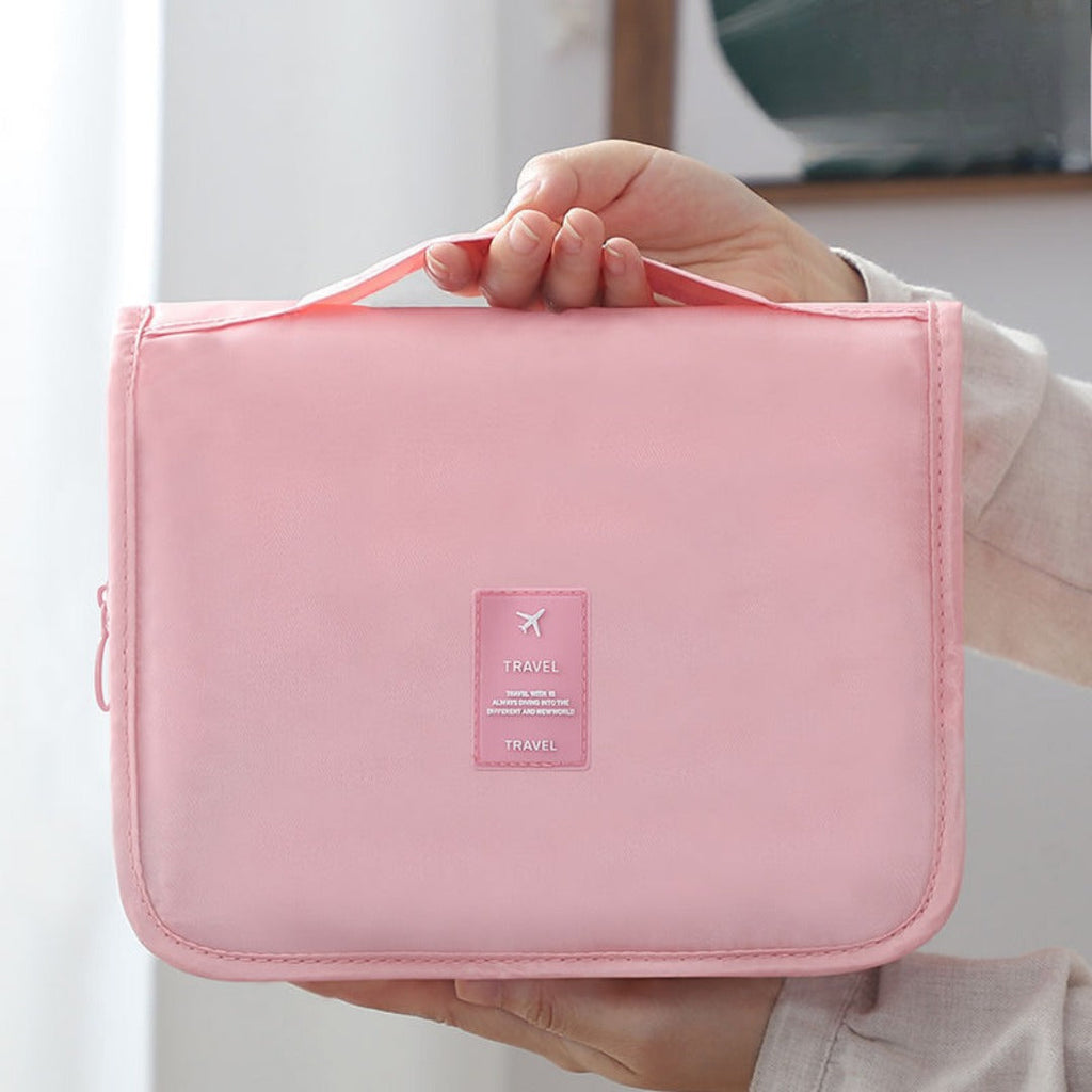 Travel Waterproof Makeup Portable Wash Bag, Large Capacity Makeup Bag Hook Bag, Toiletry Bag for travel - SJB-DIAMOND ELITES