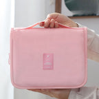 Travel Waterproof Makeup Portable Wash Bag, Large Capacity Makeup Bag Hook Bag, Toiletry Bag for travel - SJB-DIAMOND ELITES