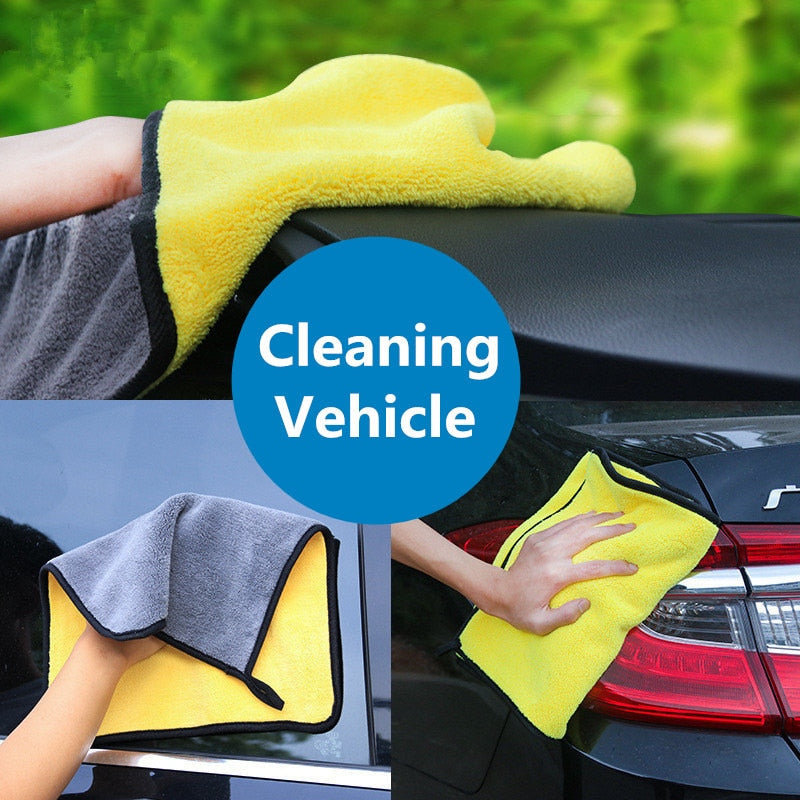 Microfiber Car Wash Towel - SJB-DIAMOND ELITES